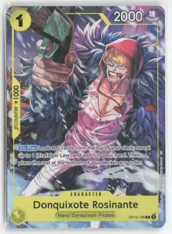 Donquixote Rosinante (Illustration Box Vol.6) R Promotion Cards OP12-108 NM - Image 1