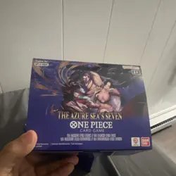 Bandai One Piece Card Game The Azure Sea's Seven unsealed Box English OP14-EB04 - Image 2