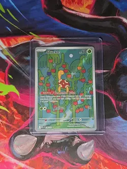 Pokemon TCG Shuckle Holo Mega Evolution Illustration Card - Image 1