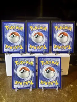 Pokemon Lot Of 5 Cards, Luxray, Trainer, Vikavolt, Solgaleo, Dragapult, - Image 2