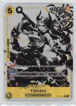 2023 One Piece Card Game: The Three Brothers Ultimate Deck ST13 Yamato (Alt Art) - Image 1