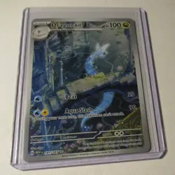 Pokemon TCG Scarlet Violet 151 Dragonair 181/165 Holo Full Art Illustration Card - Image 1