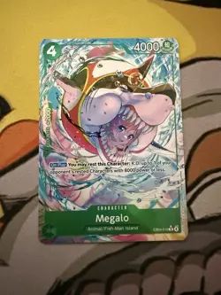 Megalo EB04-018 OP1 Alternate Art Azure Sea's Seven One Piece Card English - Image 1