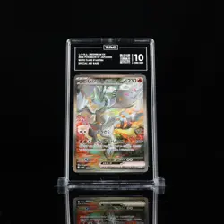 TAG 10 GEM Reshiram ex SAR 168/086 SV11W White Flare Pokemon Card Japanese 2025 - Image 1