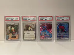 PSA 10's Graded Pokemon Card Lot x4 All PSA 10's 2025 N's Zoroark ex #175 - Image 1
