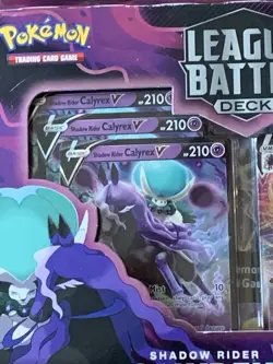 Pokemon Pokemon TCG Shadow Rider Calyrex VMAX League Battle Deck Cards NEW - Image 2