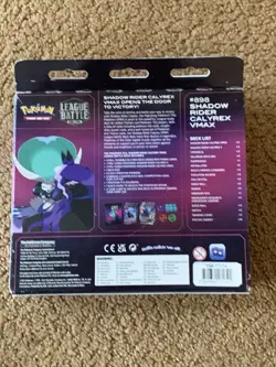 Pokemon Pokemon TCG Shadow Rider Calyrex VMAX League Battle Deck Cards NEW - Image 5