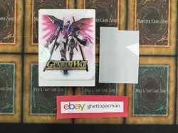 Gundam War Deck Box Card Case Seed Freedom Destiny TCG White - Image 1