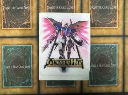 Gundam War Deck Box Card Case Seed Freedom Destiny TCG White - Image 2