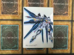 Gundam War Deck Box Card Case Seed Freedom Destiny TCG White - Image 4
