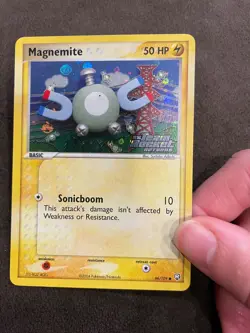 Magnemite 66/109 EX Team Rocket Returns Stamped Reverse Holo Pokemon TCG Card NM - Image 2