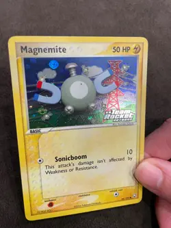 Magnemite 66/109 EX Team Rocket Returns Stamped Reverse Holo Pokemon TCG Card NM - Image 3