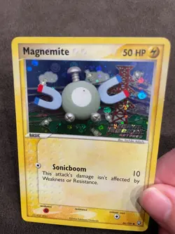 Magnemite 66/109 EX Team Rocket Returns Stamped Reverse Holo Pokemon TCG Card NM - Image 4