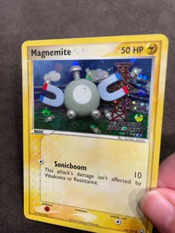 Magnemite 66/109 EX Team Rocket Returns Stamped Reverse Holo Pokemon TCG Card NM - Image 5