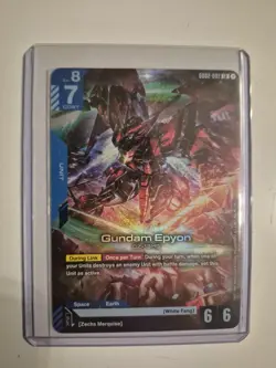 Gundam Card Game TCG- Gundam Epyon GD02-002 LR-NM - Image 1
