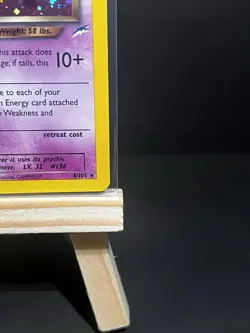 Pokemon TCG Neo Destiny Espeon Dark 4/105 Holo Unlimited Rare Card - Image 5