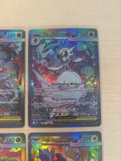 SET 4pz Mega EX Pokemon special Fan Card , ENG , NM or M condition - Image 3