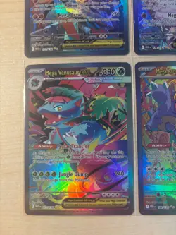 SET 4pz Mega EX Pokemon special Fan Card , ENG , NM or M condition - Image 4