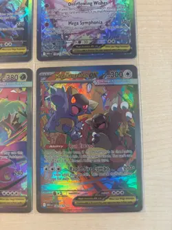 SET 4pz Mega EX Pokemon special Fan Card , ENG , NM or M condition - Image 5
