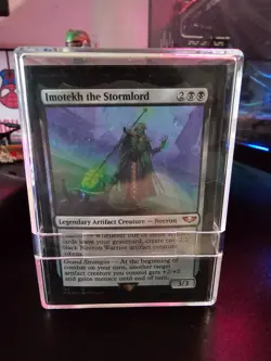 Warhammer 40k Commander Deck Necron Dynasty Nm Sleeved Mtg Complete - Image 1
