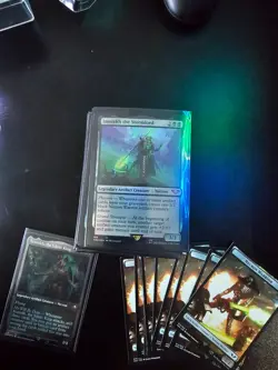 Warhammer 40k Commander Deck Necron Dynasty Nm Sleeved Mtg Complete - Image 4