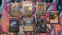 Magic the Gathering Secret Lair Marvel Iron Man Rainbow Foil Edition NM - Image 1