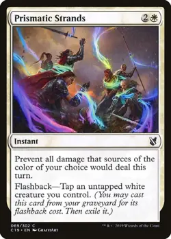 Prismatic Strands - Commander 2019 (C19) NM Never Played - Image 1