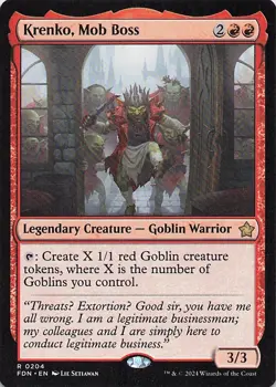 Krenko, Mob Boss Foundations Regular - Image 1