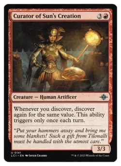 MTG Curator of Sun's Creation | #141 The Lost Caverns of Ixalan | English - Image 1
