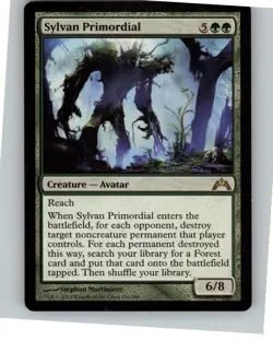 MTG Sylvan Primordial R Gatecrash 136 2022 LP Magic The Gathering - Image 1