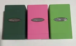 Ultra Pro Classic Satin Tower Deck Box Lot Of 3 74427841737 - Image 1