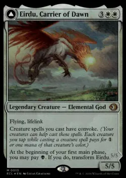 Foil Eirdu, Carrier Of Dawn NM Magic MTG Lorwyn Eclipsed Preorder - Image 1
