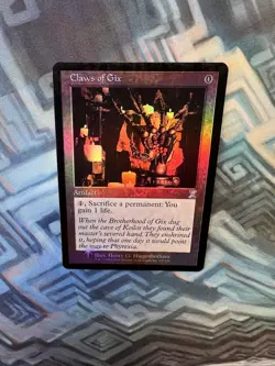 MTG Foil Claws of Gix EX/LP- Timeshifted Time Spiral - Image 3