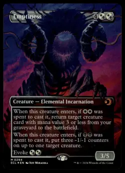 Emptiness (Borderless) Lorwyn Eclipsed (ECL) NM+ EN - Image 1