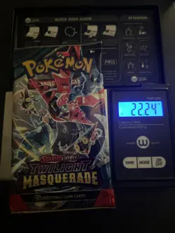 (VERY HEAVY) 22.24g Pokemon TCG Twilight Masquerade Booster Pack (SEALED)✅ - Image 1