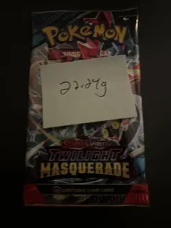 (VERY HEAVY) 22.24g Pokemon TCG Twilight Masquerade Booster Pack (SEALED)✅ - Image 4