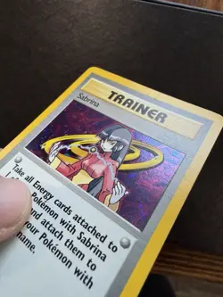Pokemon TCG Sabrina Trainer Gym Challenge Holo 20/132 NM - Image 2