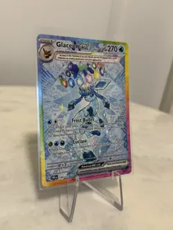 Pokemon TCG Glaceon EX Prismatic Evolutions 150/131 Special Illustration Rare - Image 2