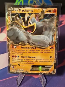 Machamp EX XY108 Black Star Promo Holo Pokemon TCG LP/NM XY ERA RARE - Image 1
