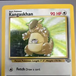 Pokemon Kangaskhan 5/64 Holo Jungle Unlimited 1999 MP - Image 2