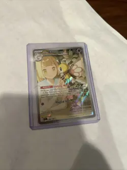 Lillie's Ribombee 164/159 Pokemon TCG: Sv09: Journey Together Holo IR Near Mint - Image 2