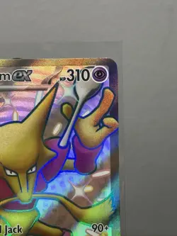 Pokemon TCG - Alakazam ex 215/091 Ultra Rare Shiny Paldean Fates Near Mint - Image 3