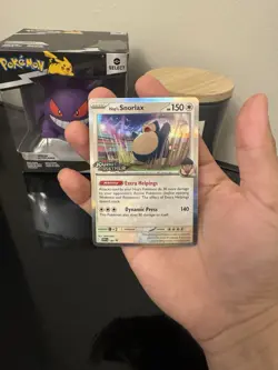 Pokemon TCG Hop’s Snorlax 184 (prerelease) SVP Journey Together Stamped Promo NM - Image 4