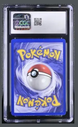 1999 Pokemon Black Star Promos Mewtwo Strikes Back Pikachu #4 CGC 8 - Image 2