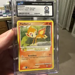 World Record Holder 1/1 2008 Pokemon German Chimchar #57/100 see descr - Image 1