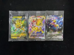 2024 Pokemon TCG S-Chinese CSHC 007/009 008/009 Jolteon VMax Sealed Lot*3 -LU57 - Image 2