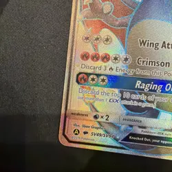 Pokemon TCG Charizard GX Hidden Fates SV49/SV94 Holo Full Art Ultra Rare NM-M - Image 5