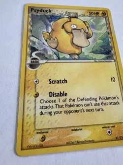 Pokemon Psyduck #81 Holon Phantoms - 2006 Excellent LP Condition - Image 2