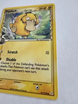 Pokemon Psyduck #81 Holon Phantoms - 2006 Excellent LP Condition - Image 3