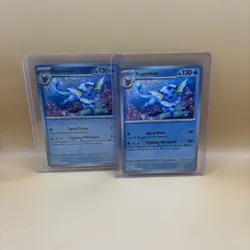 Vaporeon 22/131 - Pokemon Prismatic Evolutions Poke Ball Pattern X2 - Image 1